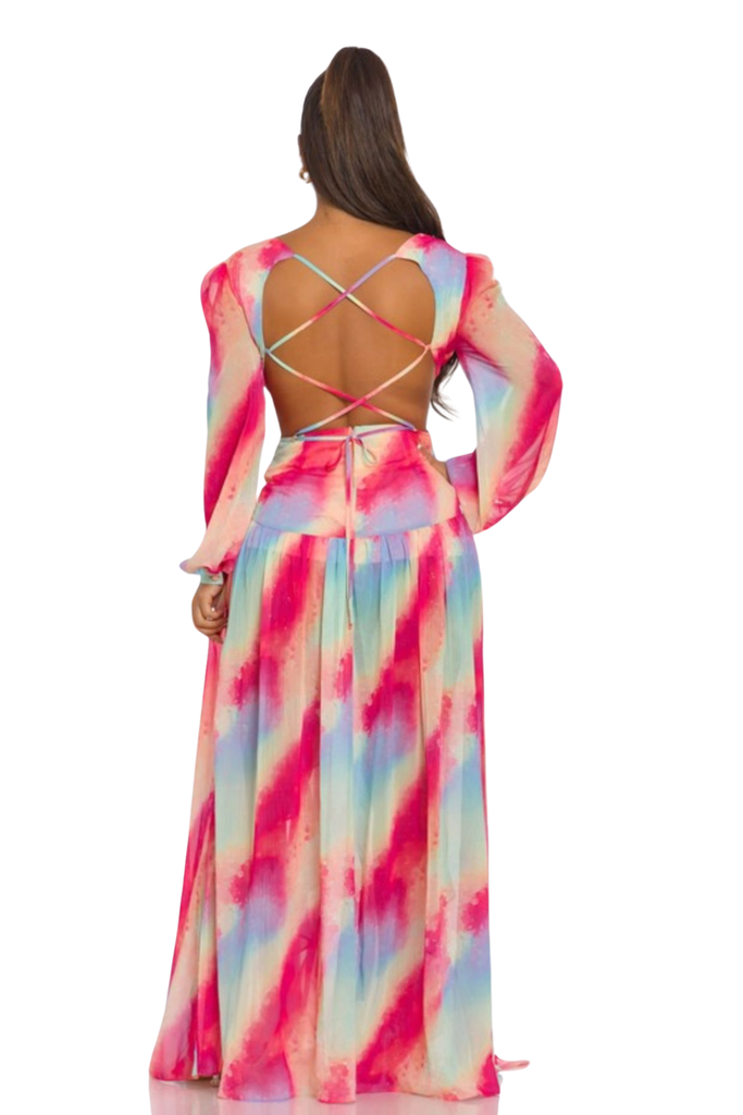 Trisé Printed Maxi Dress-DRESSES-Intrigue