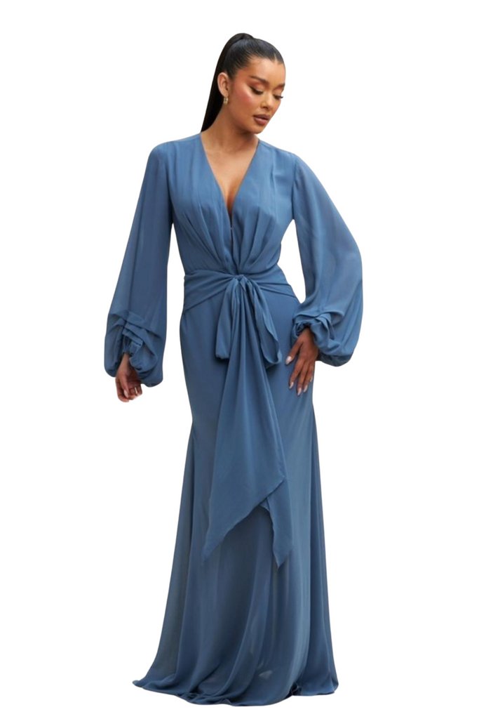 Arias Chiffon Maxi Dress-DRESSES-Intrigue