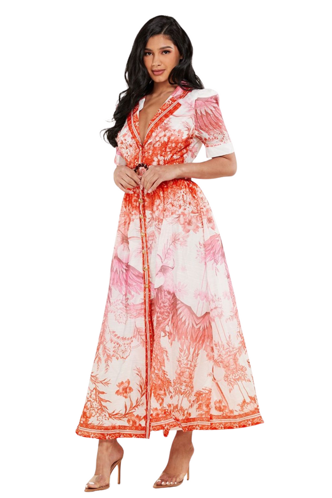 Rhonda Chiffon Maxi Dress-DRESSES-Intrigue