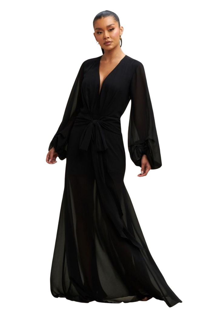 Arias Chiffon Maxi Dress-DRESSES-Intrigue