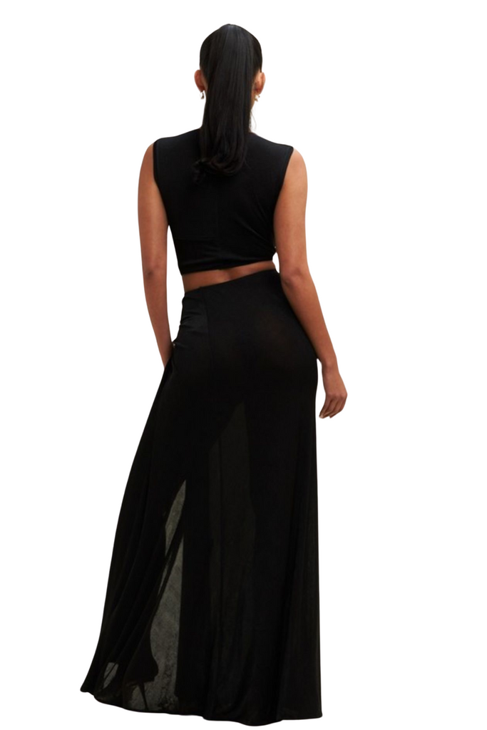 Lauren Cutout Maxi Dress-DRESSES-Intrigue