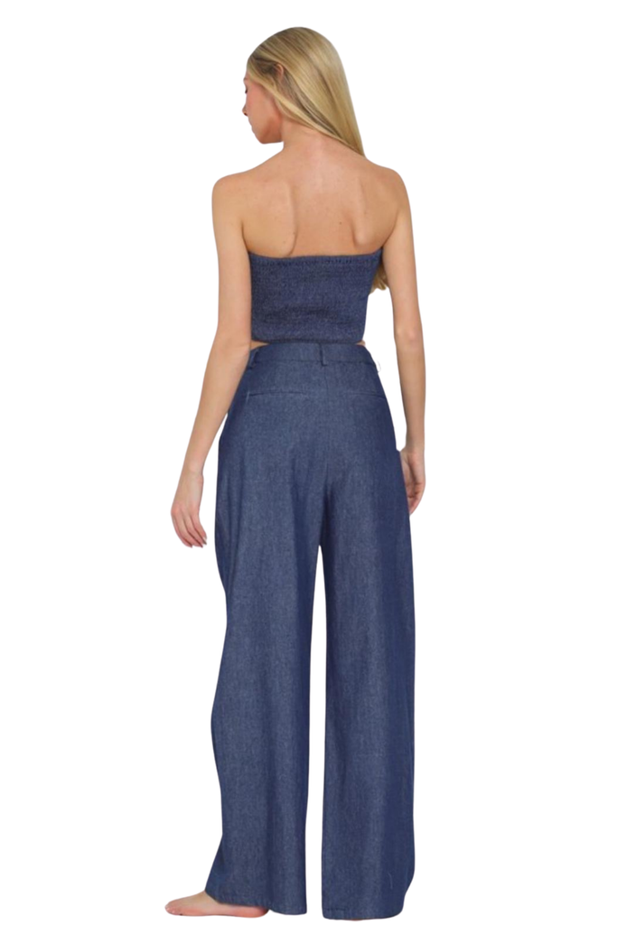 Marian Denim Pants Set-PANTS SETS-Intrigue