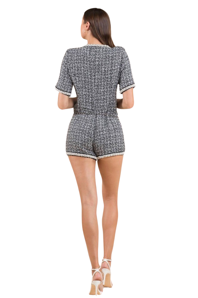 Searra Tweed Shorts Set-Shorts set-Intrigue