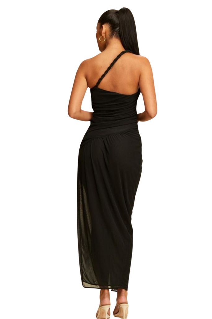 Vivica Twist Midi Dress-DRESSES-Intrigue