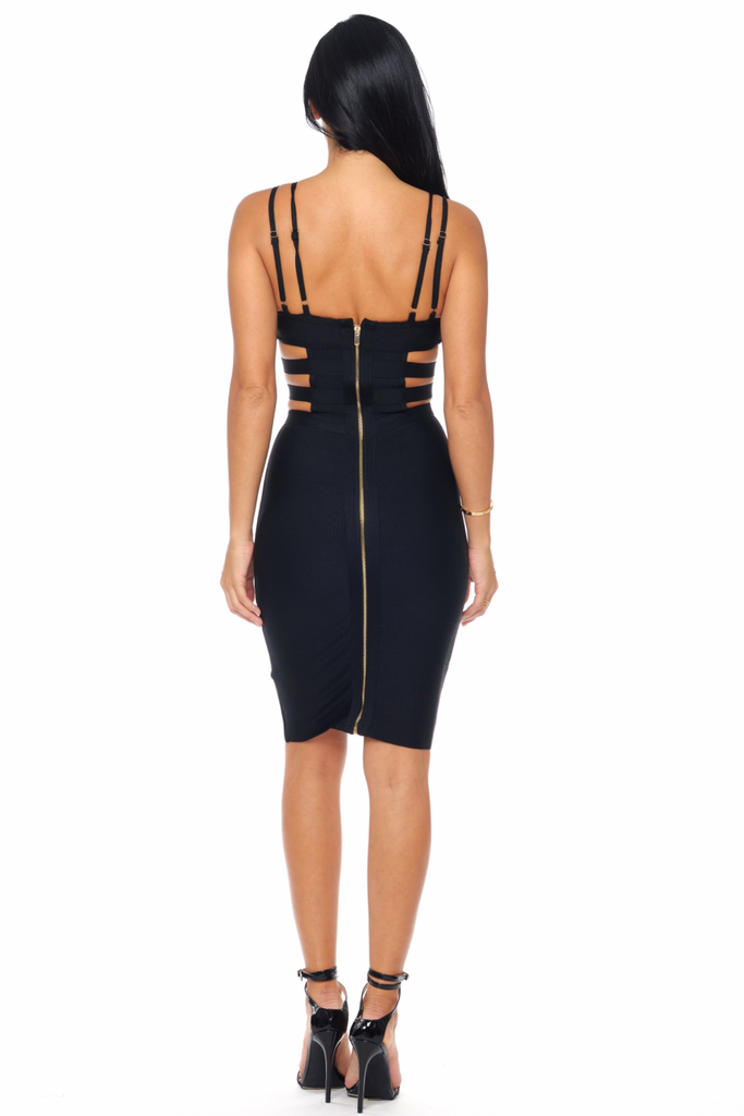 Girdle Luxury' Bandage Dress - ShopperBoard